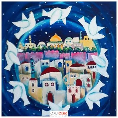 فهرست: از بهترین نقاشی‌های بانوی هنرمند فلسطینی «هبه زقوت» که در غزه شهید شد