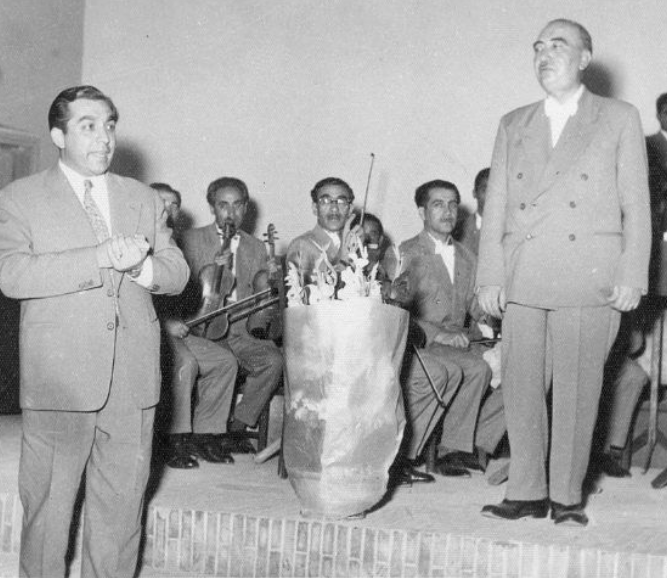 علی تجویدی و پدرش علی تجویدی و پدرش