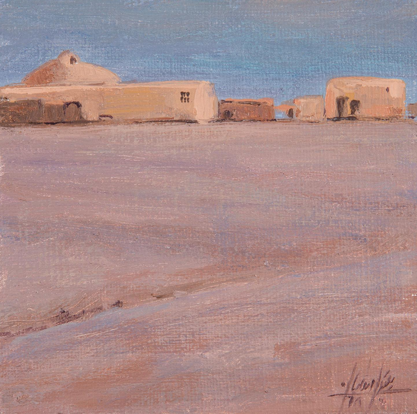 اکریلیک روی بوم، ۱۲ در ۱۲ سانتی‌متر، ۱۳۶۸