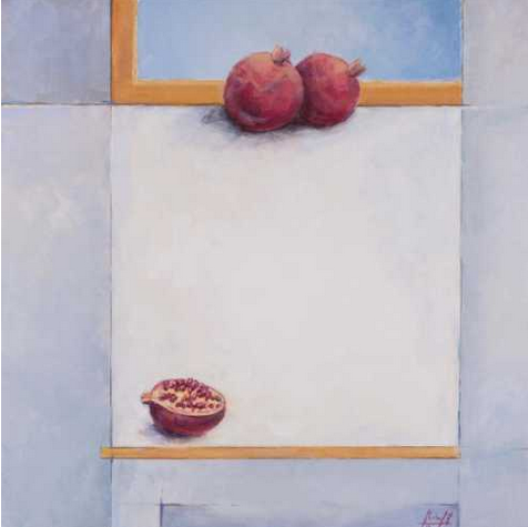 اکریلیک روی بوم، ۸۰ در ۸۰ سانتی‌متر، ۱۴۰۰