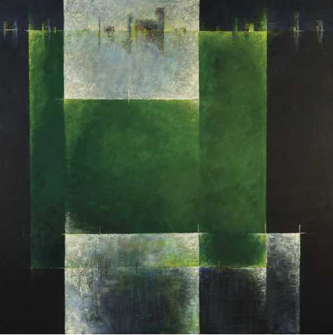 اکریلیک روی بوم، ۲۰۰ در ۲۰۰ سانتیمتر، ۱۳۸۵ اکریلیک روی بوم، ۲۰۰ در ۲۰۰ سانتیمتر، ۱۳۸۵