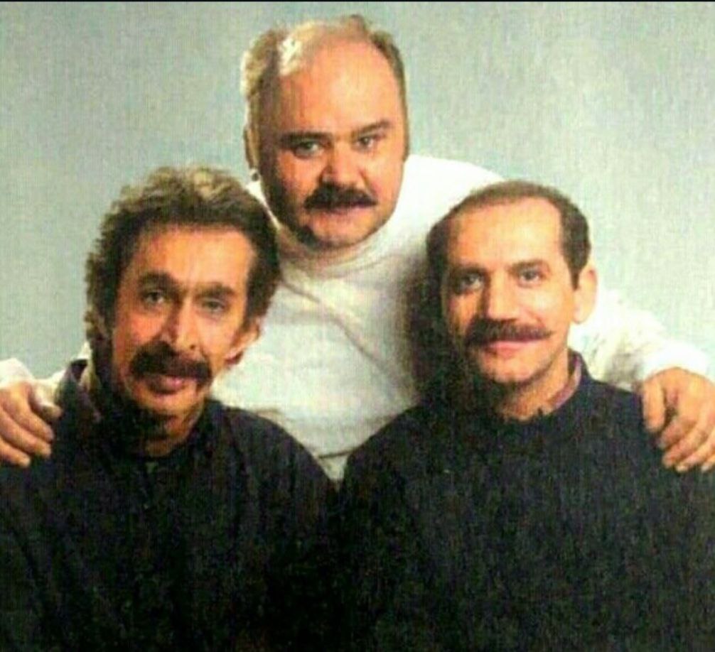 حمید جبلی به همراه اکبر عبدی حمید جبلی به همراه اکبر عبدی