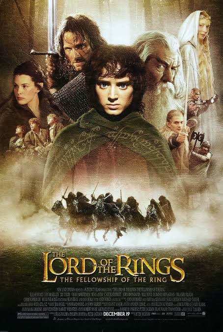 پوستر فیلم سینمایی «ارباب حلقه‌ها»، به کارگردانی «پیتر جکسون»
