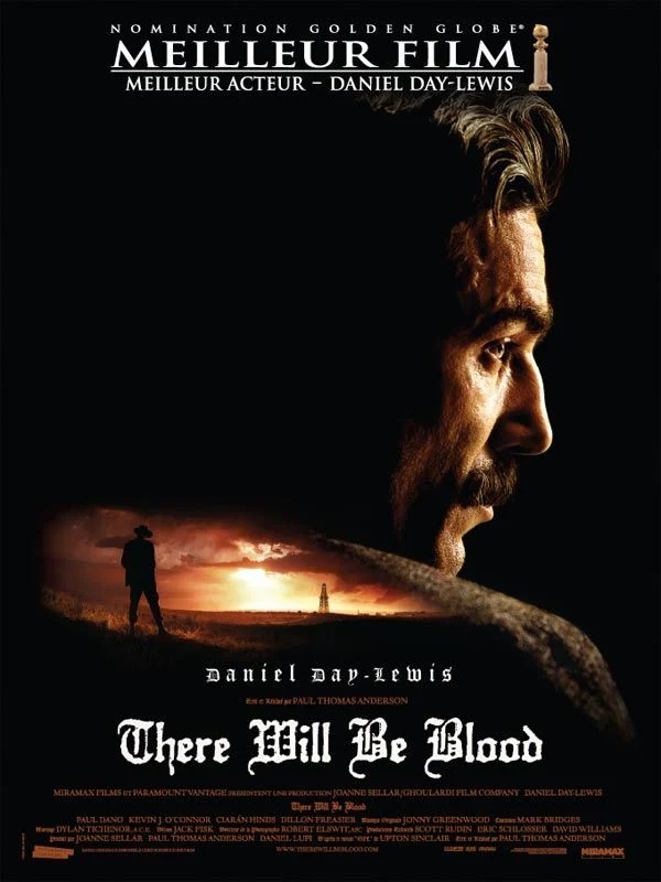 پوستر فیلم سینمایی «خون به پا خواهد شد»، به کارگردانی « پل توماس اندرسن»
