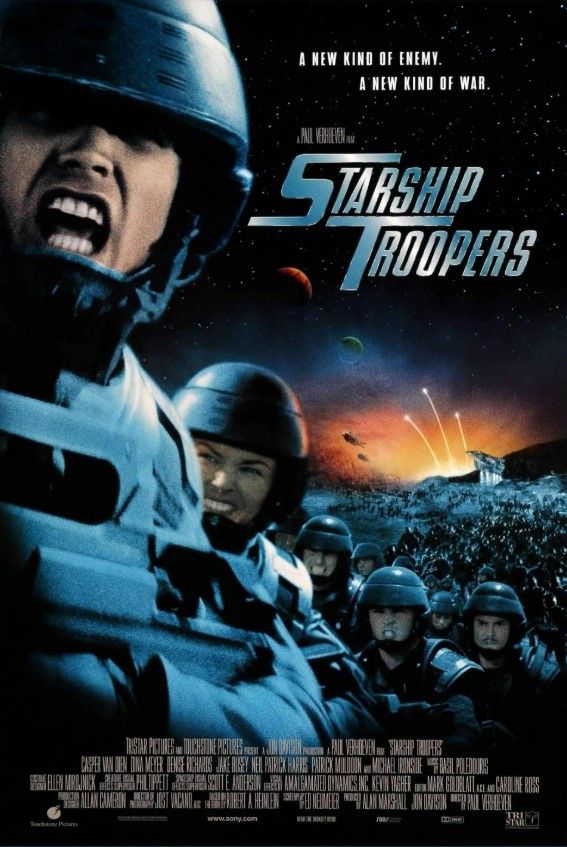 فیلم سینمایی «جنگاوران اخترناو» (Starship Troopers) ساخته « پل ورهوفن» محصول سال 1997 فیلم سینمایی «جنگاوران اخترناو» (Starship Troopers) ساخته « پل ورهوفن» محصول سال 1997