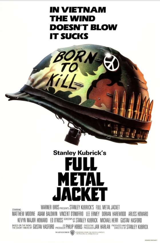 فیلم سینمایی غلاف تمام‌فلزی (Full Metal Jacket) ساخته «استنلی کوبریک» محصول سال 1987