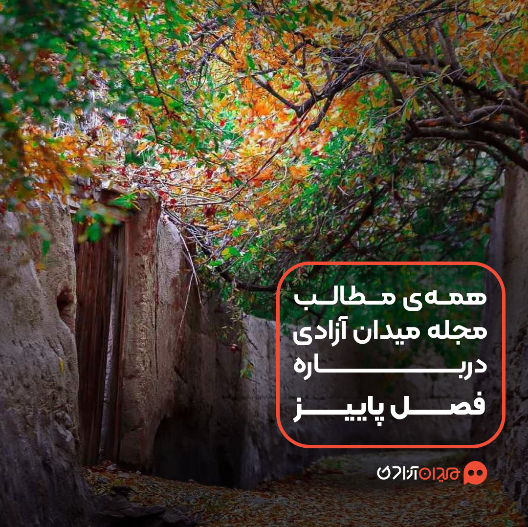 پیشنهاد مطالعه: همه مطالب مجله میدان آزادی درباره فصل پاییز